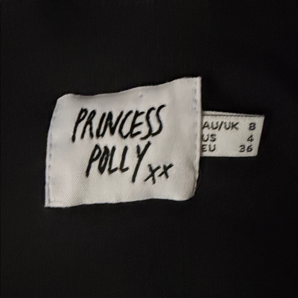 Princess Polly Black Sheer Bodysuit - Picture 4 of 10